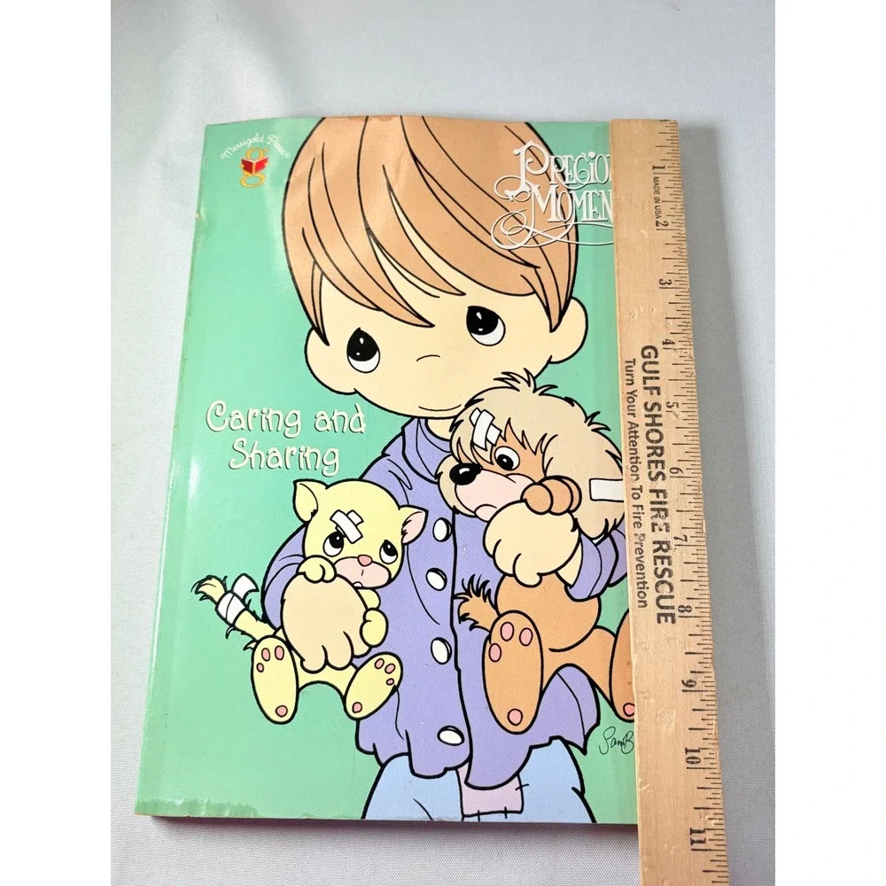 Precious Moments Caring and Sharing Coloring Book Merrigold Press Vintage 1980s